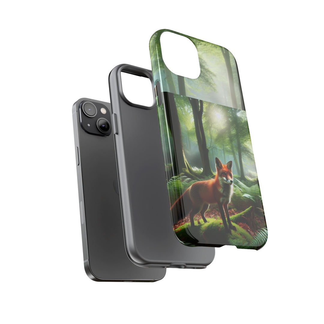 Nature-Inspired Tough Case with Fox Design
