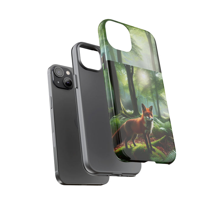 Nature-Inspired Tough Case with Fox Design