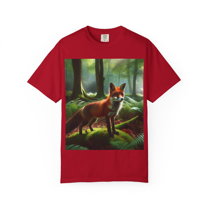 Forest Fox Unisex Garment-Dyed T-Shirt
