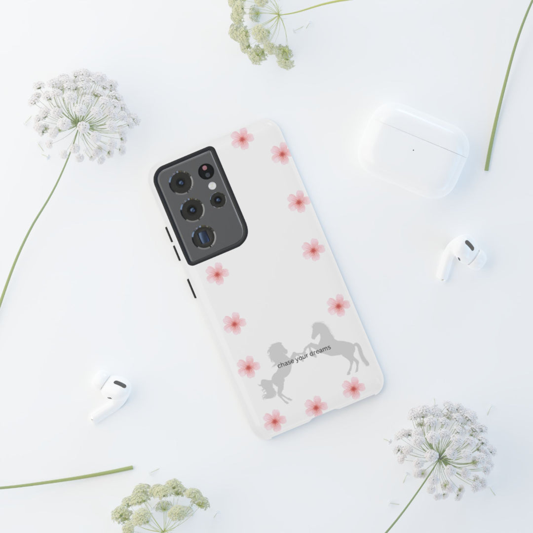 Chase Your Dreams Floral Phone Case