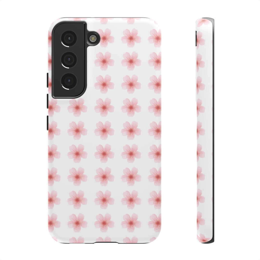 Cherry Blossom Tough Phone Case - Floral Design for Spring & Summer