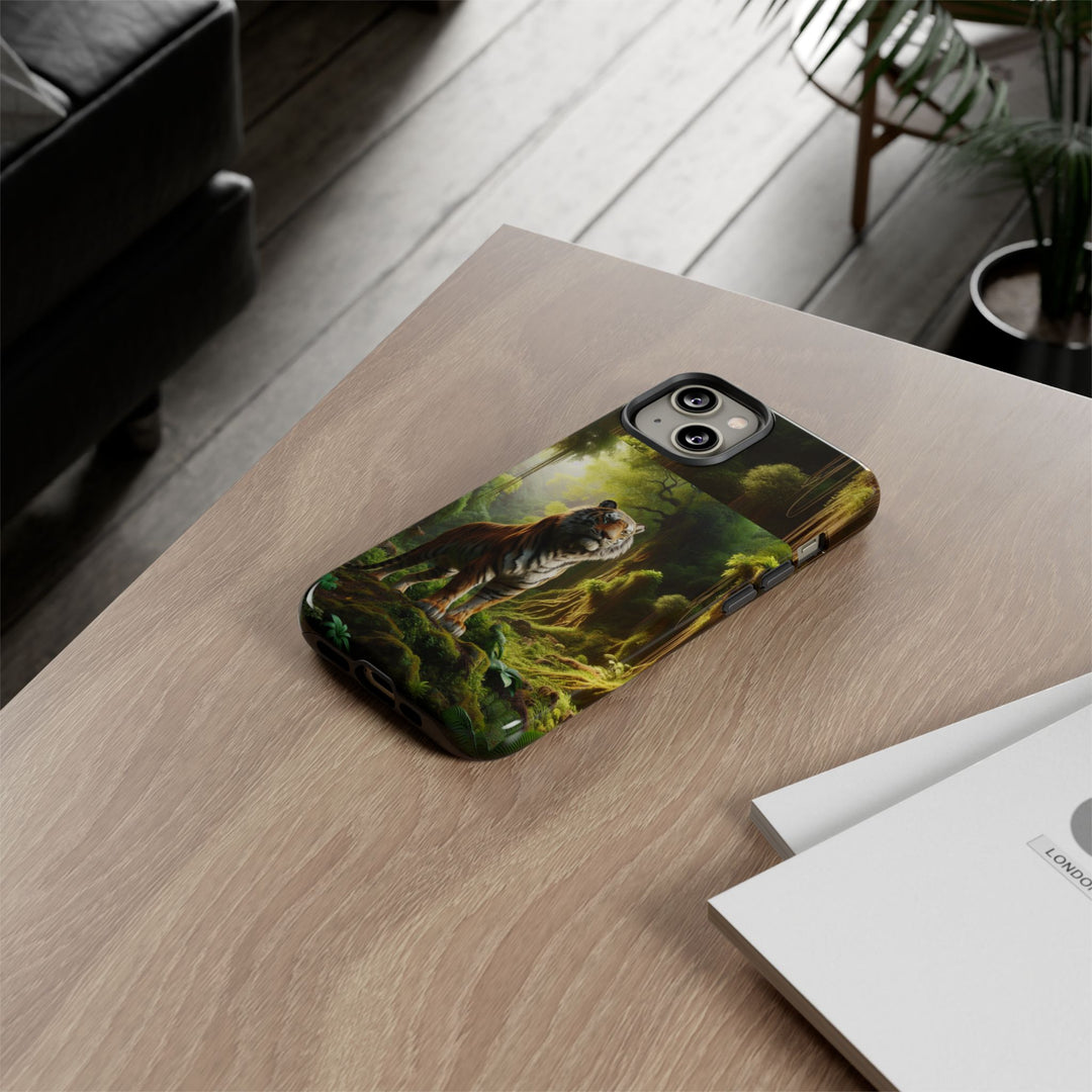 Wild Tiger Tough Phone Case - Nature Lover Accessory