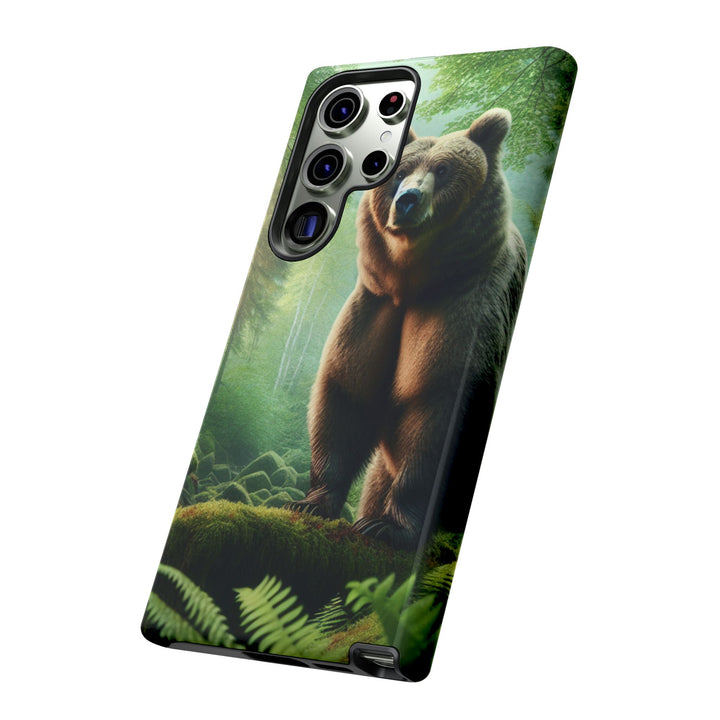 Wildlife Phone Case - Tough Bear Design for Nature Lovers