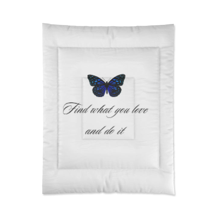 butterfly insperational Comforter