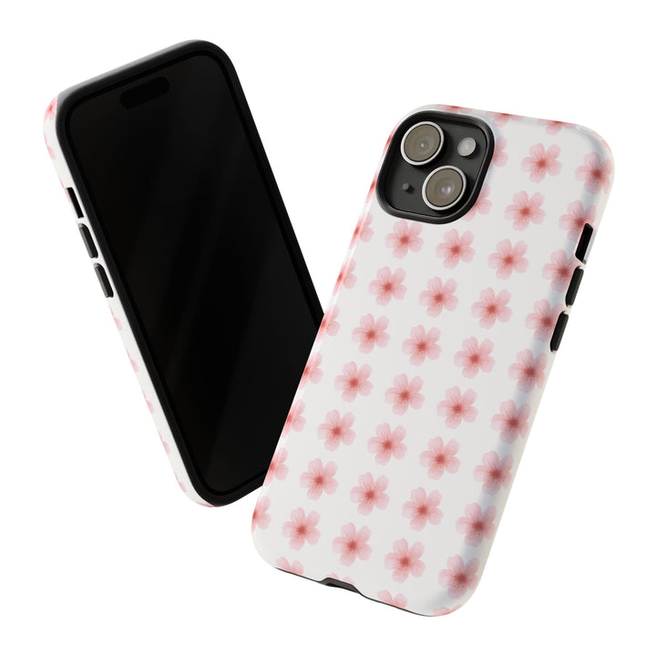 Cherry Blossom Tough Phone Case - Floral Design for Spring & Summer