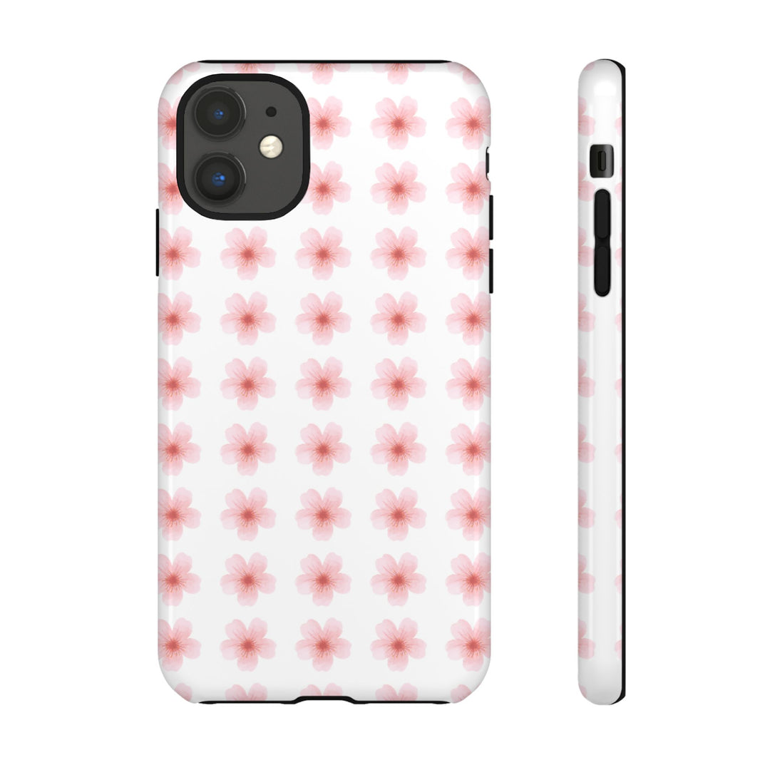 Cherry Blossom Tough Phone Case - Floral Design for Spring & Summer