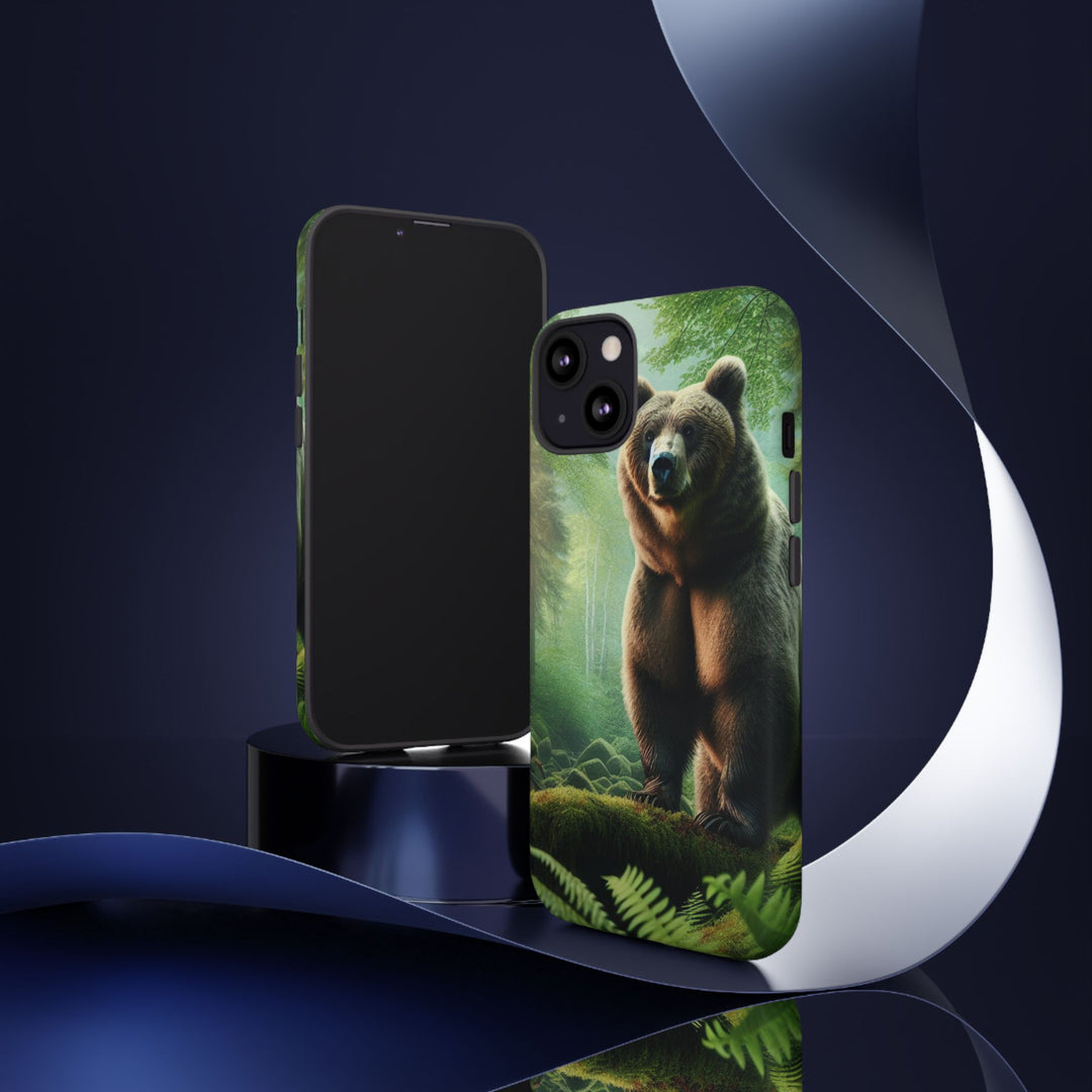 Wildlife Phone Case - Tough Bear Design for Nature Lovers