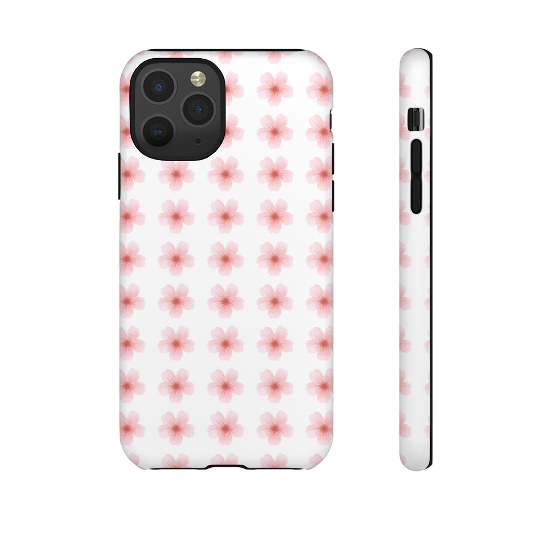 Cherry Blossom Tough Phone Case - Floral Design for Spring & Summer
