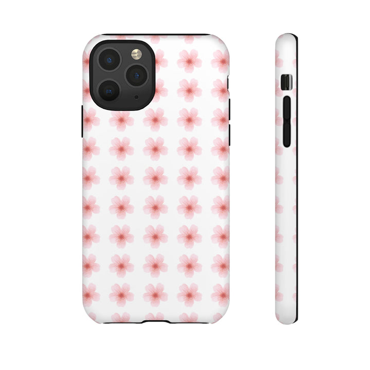 Cherry Blossom Tough Phone Case - Floral Design for Spring & Summer