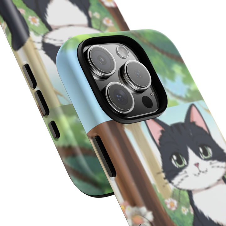 Cute Ai Cat Phone Case - Tough Cases for Animal Lovers