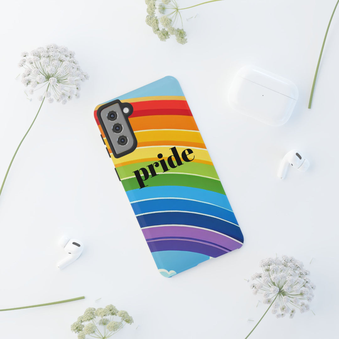 Pride Phone Case - Rainbow Gradient, LGBTQ+ Accessory, Colorful Phone Cover, Unique Gift for Pride Month, Phone Protection