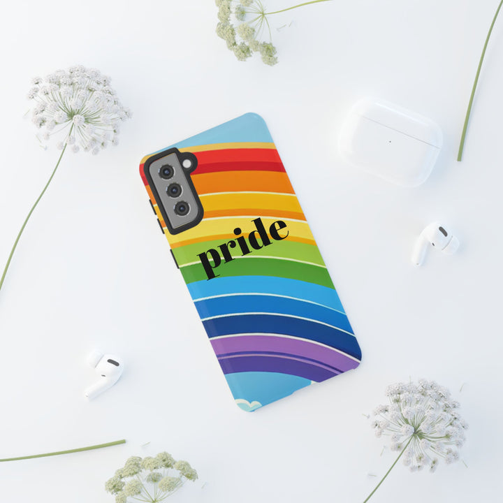 Pride Phone Case - Rainbow Gradient, LGBTQ+ Accessory, Colorful Phone Cover, Unique Gift for Pride Month, Phone Protection