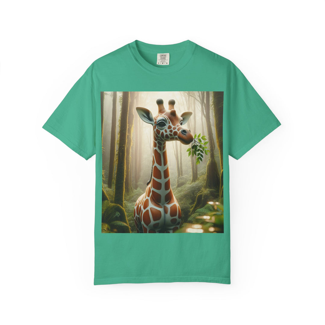 Playful Giraffe Unisex T-Shirt - Nature-Inspired Graphic Tee