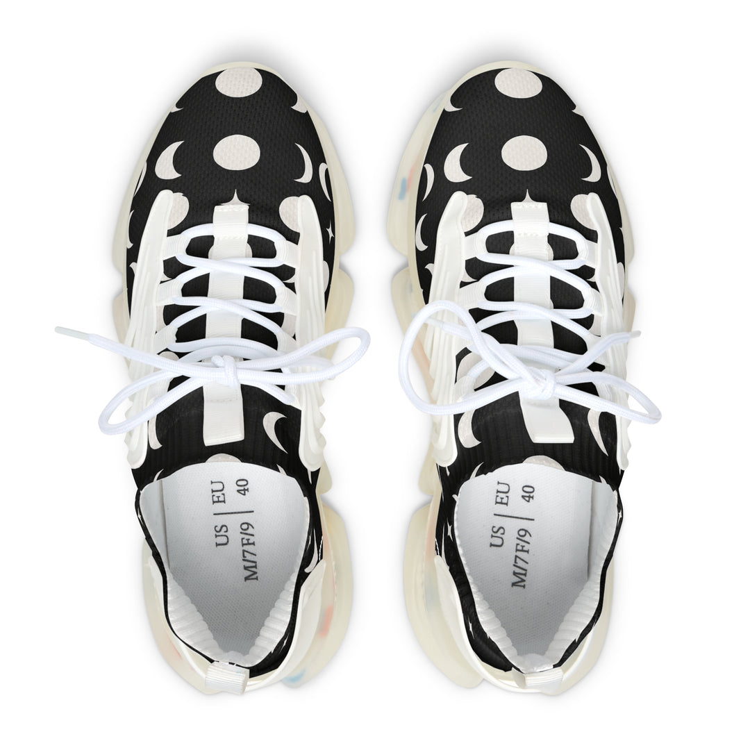 Moon Phases Mesh Sneakers