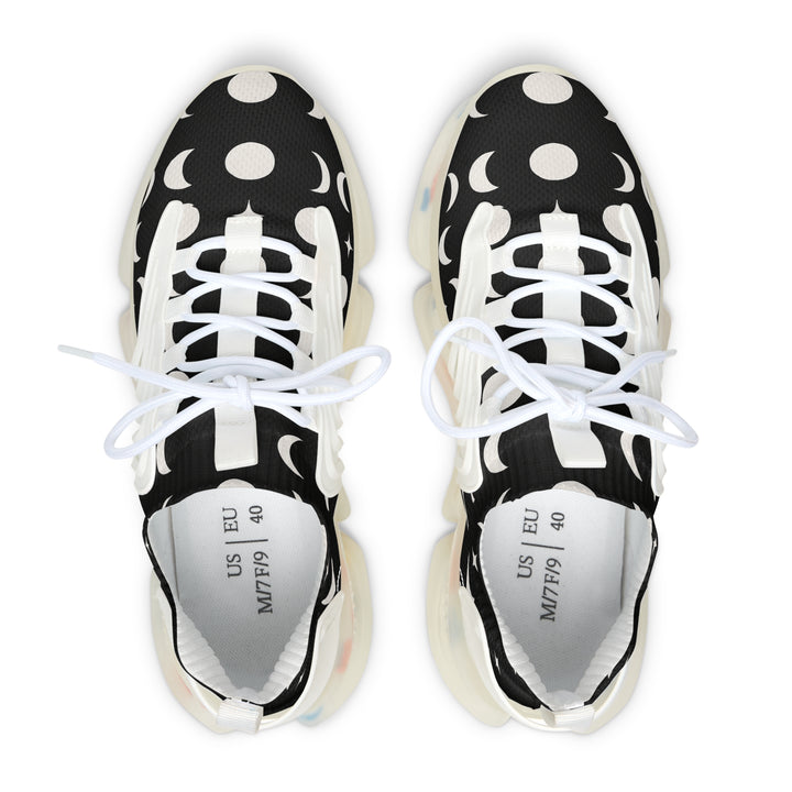 Moon Phases Mesh Sneakers