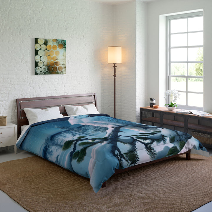 white owl Comforter