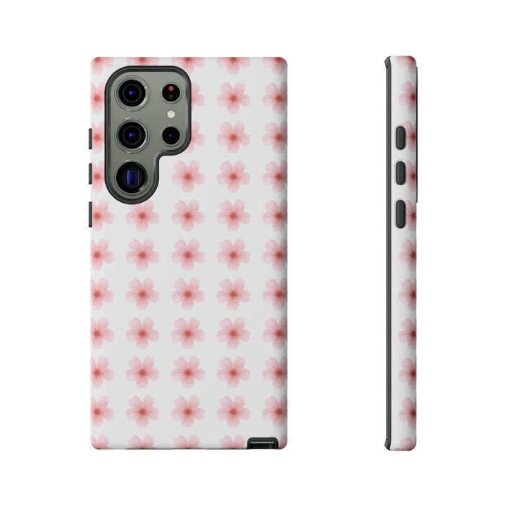 Cherry Blossom Tough Phone Case - Floral Design for Spring & Summer