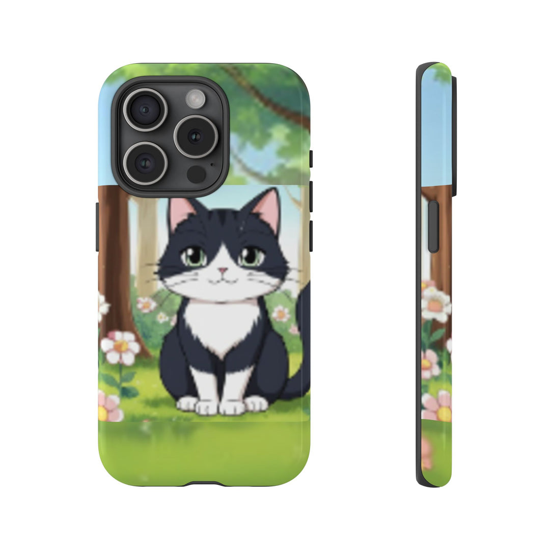 Cute Ai Cat Phone Case - Tough Cases for Animal Lovers