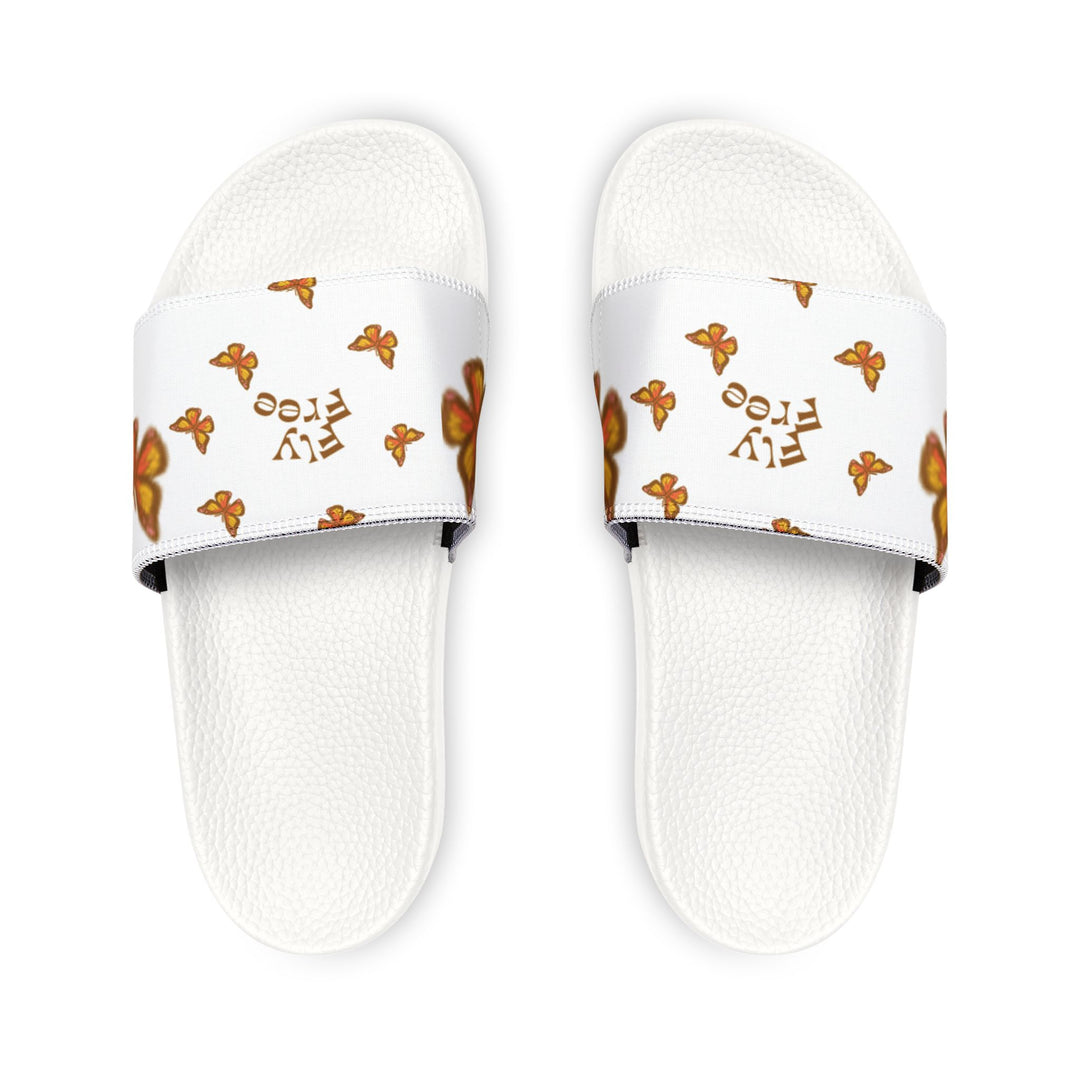 Butterfly Print Removable-Strap Sandals for Women - Summer Comfort Footwear