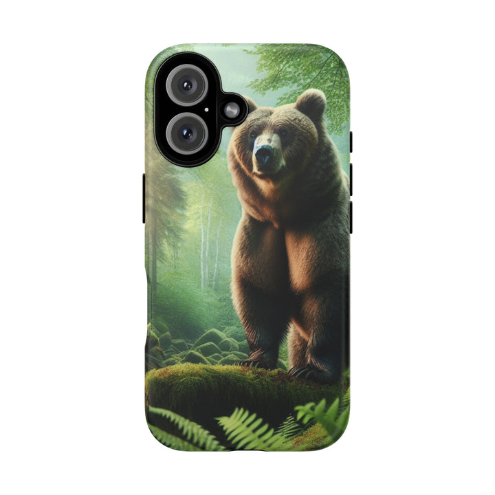 Wildlife Phone Case - Tough Bear Design for Nature Lovers