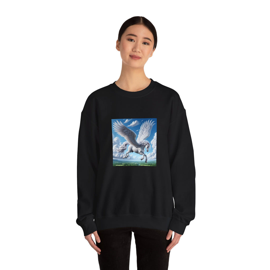 Mythical Creature Sweatshirt with Enchanting Design, Cozy Pullover for Fantasy Lovers, Perfect Gift for Birthday, Holiday, or Everyday Wear