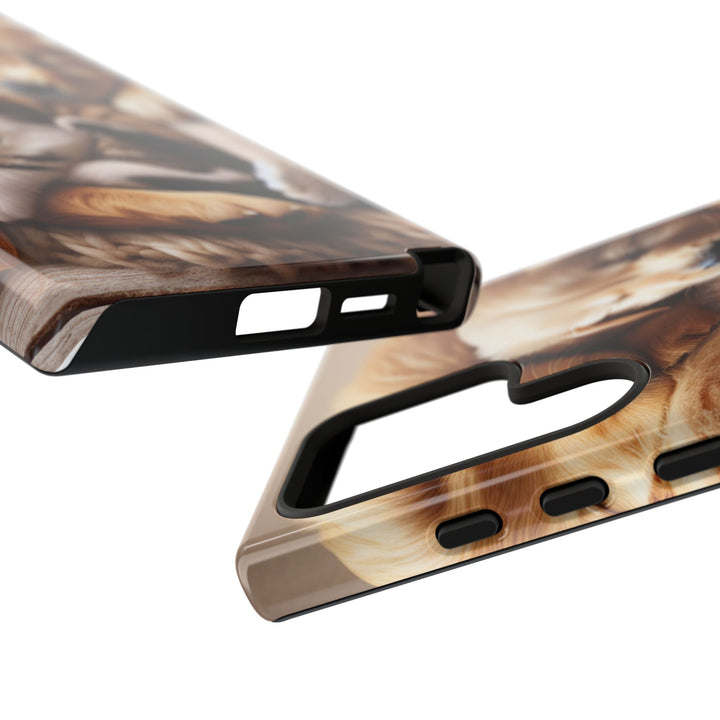 Cute Pets Phone Case - Adorable Puppy and Kitten Design, Animal Lover Gift