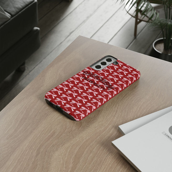 Sarcasm University Phone Case - Tough & Stylish Accessory for Sarcasm Lovers