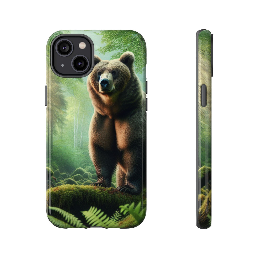 Wildlife Phone Case - Tough Bear Design for Nature Lovers