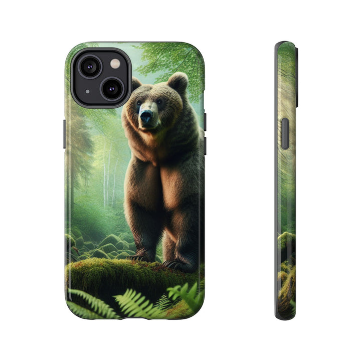Wildlife Phone Case - Tough Bear Design for Nature Lovers