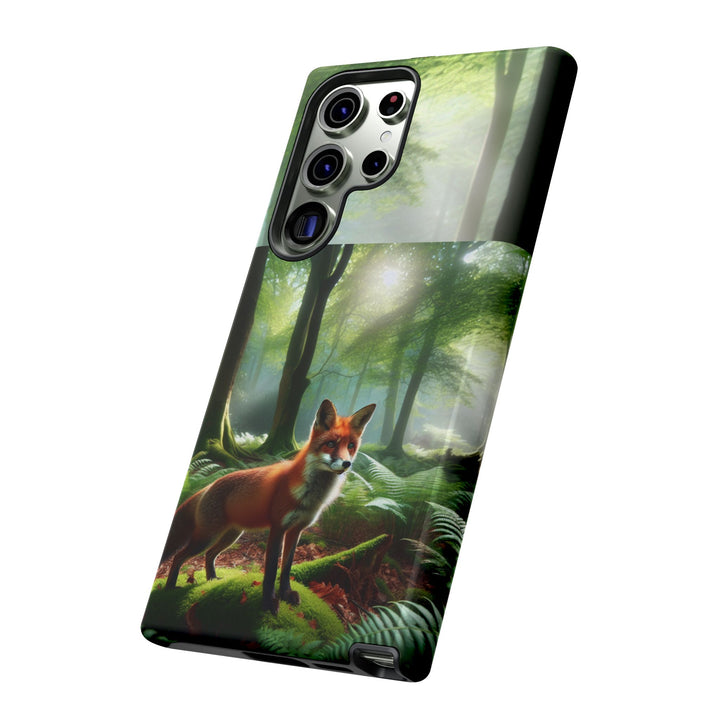 Nature-Inspired Tough Case with Fox Design