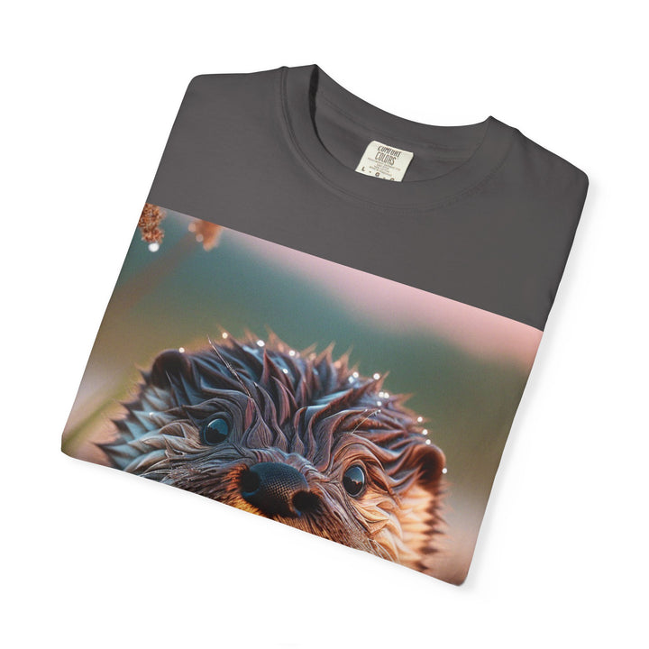 Whimsical Otter Unisex Garment-Dyed T-Shirt - Perfect for Nature Lovers