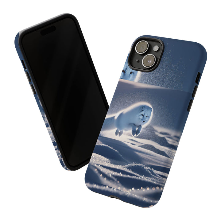 Cute Arctic Fox Phone Case – Tough Protective Cover for Animal Lovers