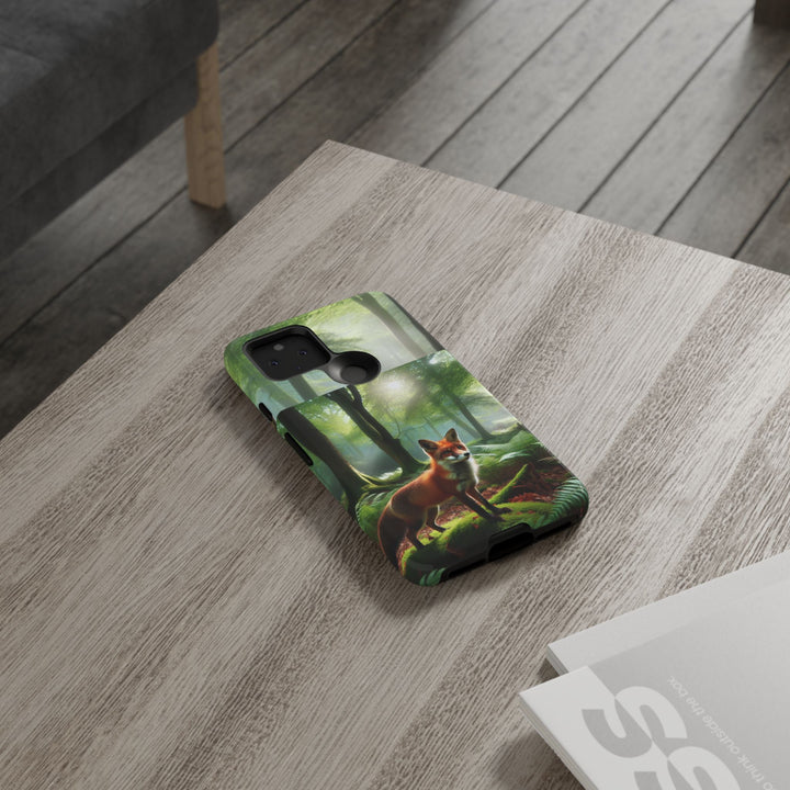 Nature-Inspired Tough Case with Fox Design
