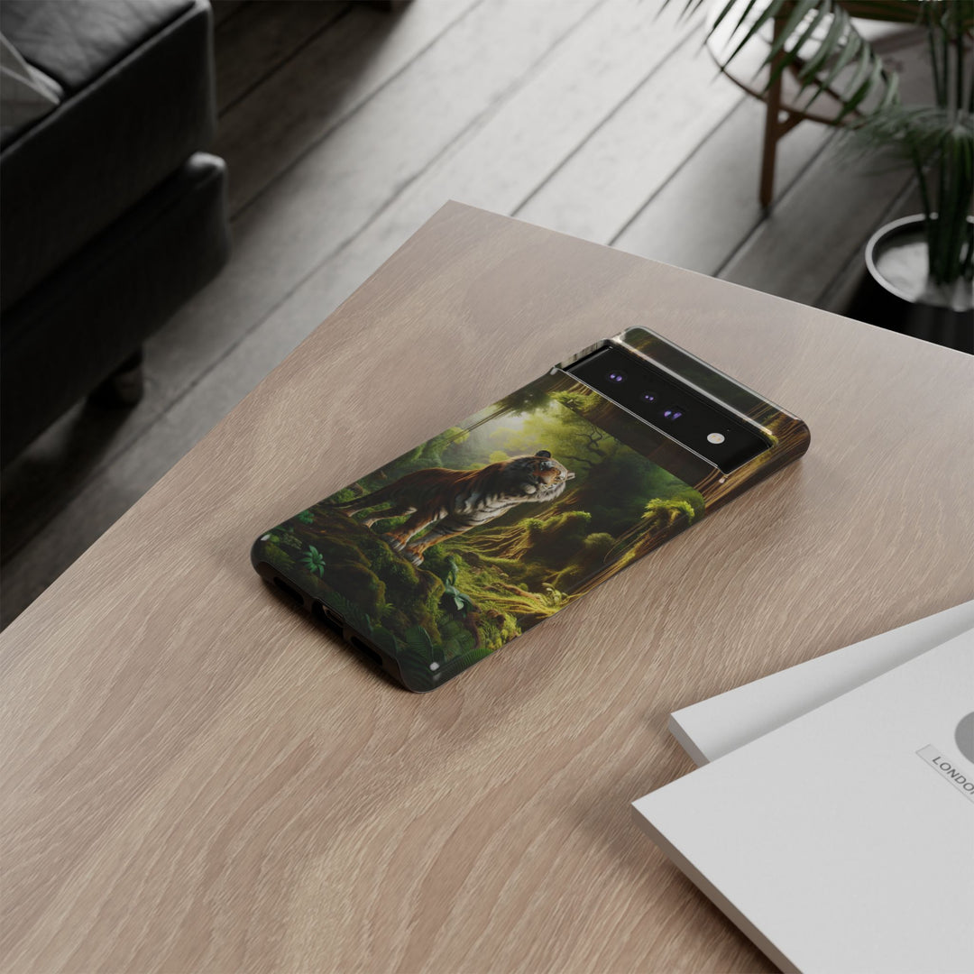 Wild Tiger Tough Phone Case - Nature Lover Accessory