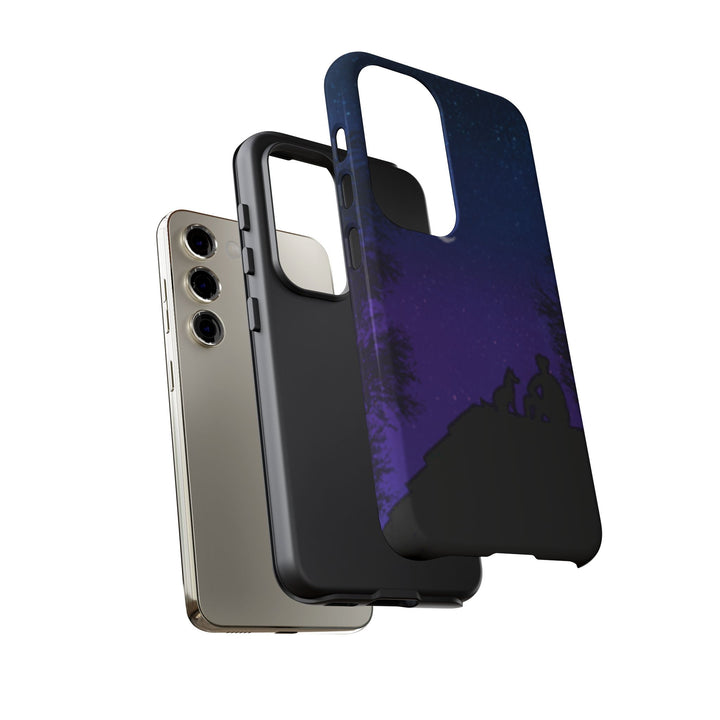 Starry Night Phone Case for Dog Lovers