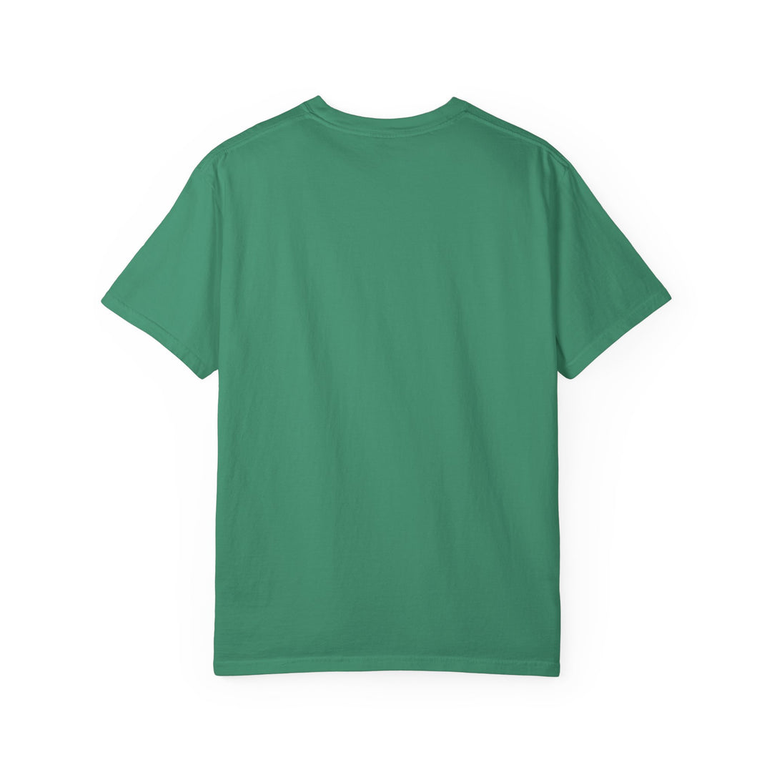 Snow Fox Jumping Unisex Garment-Dyed T-Shirt