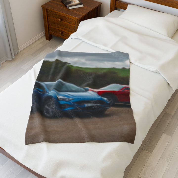 car Velveteen Plush Blanket