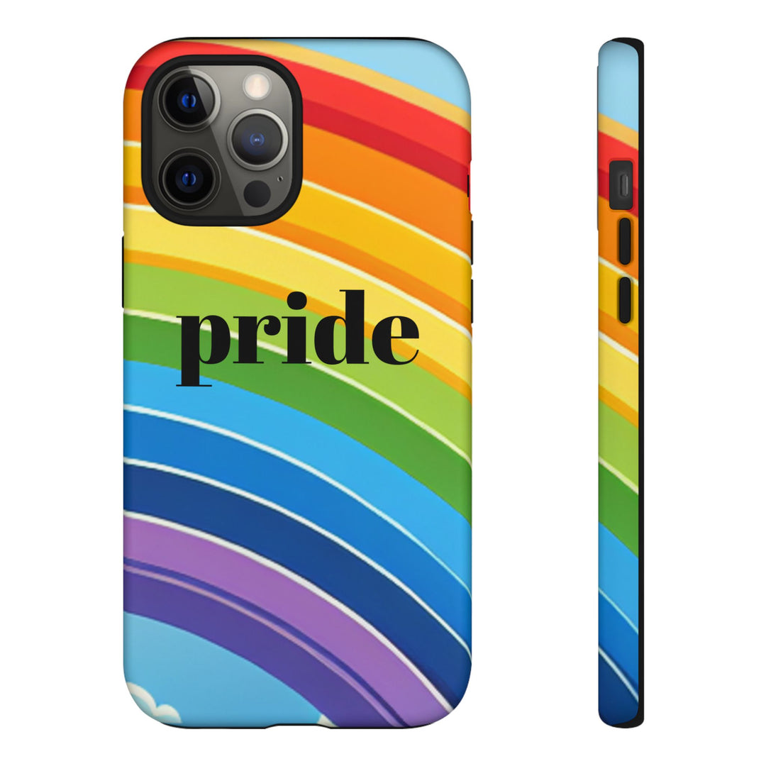 Pride Phone Case - Rainbow Gradient, LGBTQ+ Accessory, Colorful Phone Cover, Unique Gift for Pride Month, Phone Protection