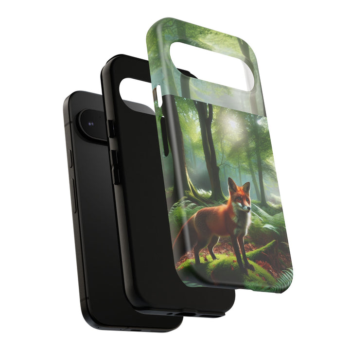 Nature-Inspired Tough Case with Fox Design