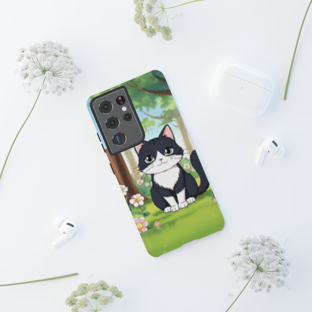 Cute Ai Cat Phone Case - Tough Cases for Animal Lovers