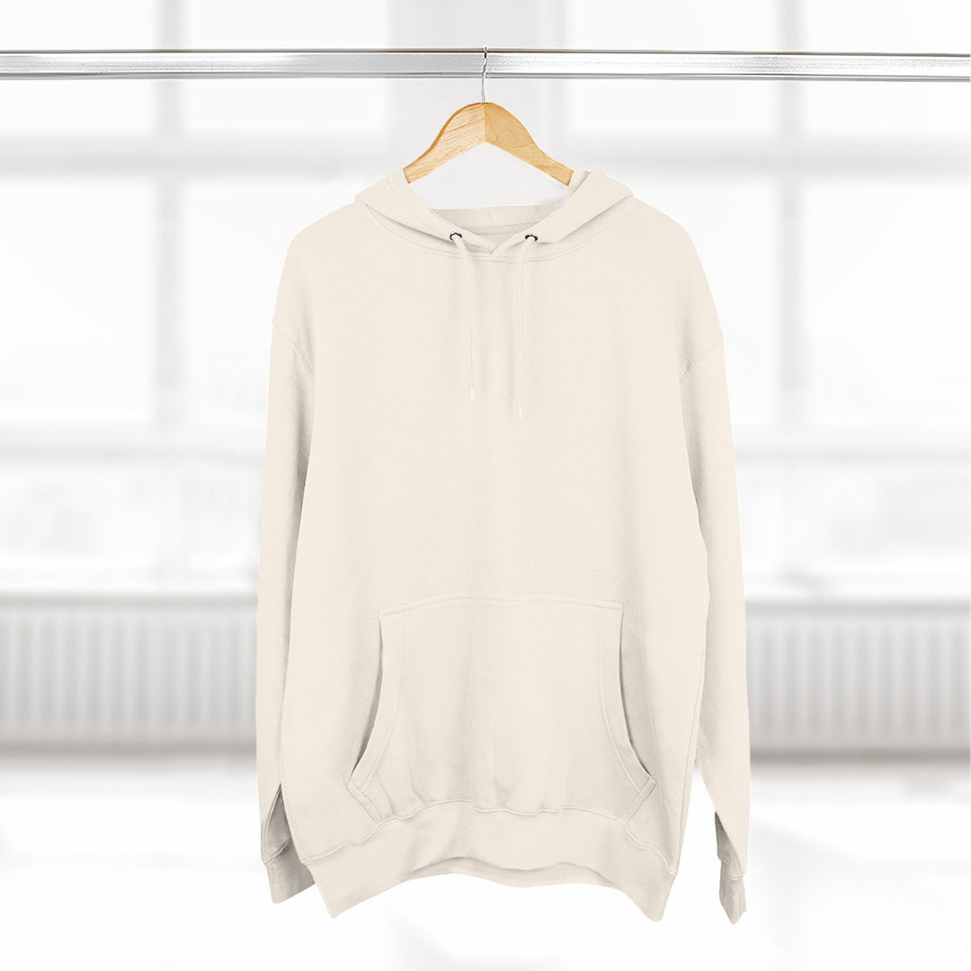 Three-Panel Fleece Hoodie