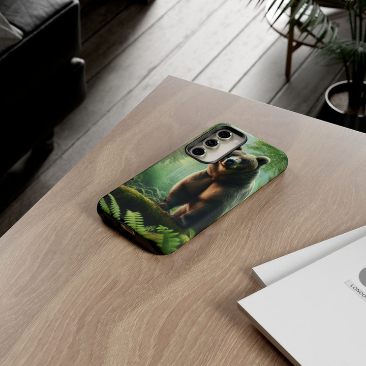 Wildlife Phone Case - Tough Bear Design for Nature Lovers