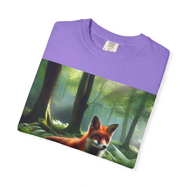 Forest Fox Unisex Garment-Dyed T-Shirt