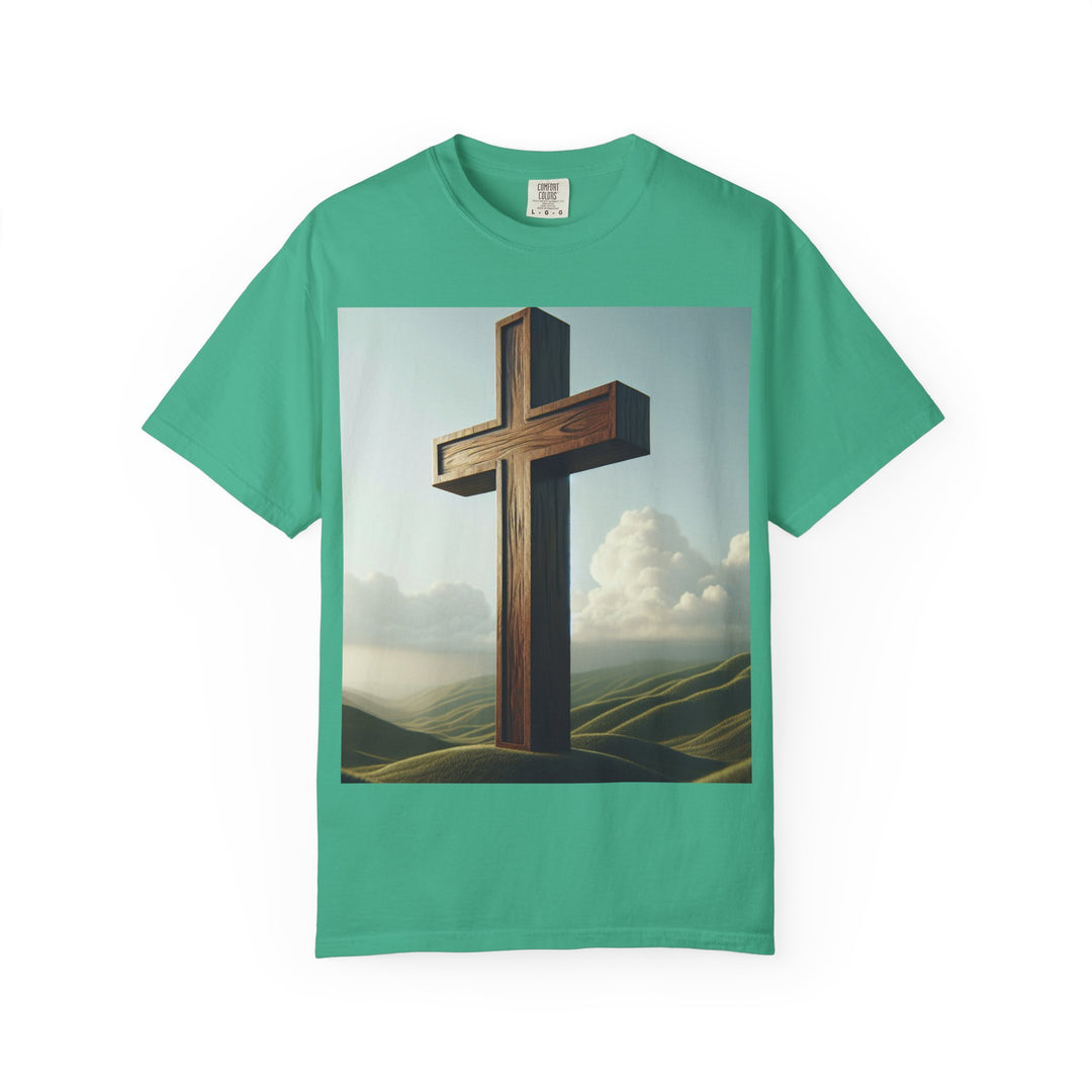 Inspirational Cross T-Shirt, Christian Clothing, Faith-Based Gift, Religious Apparel, Unisex Fashion, Spiritual Wear