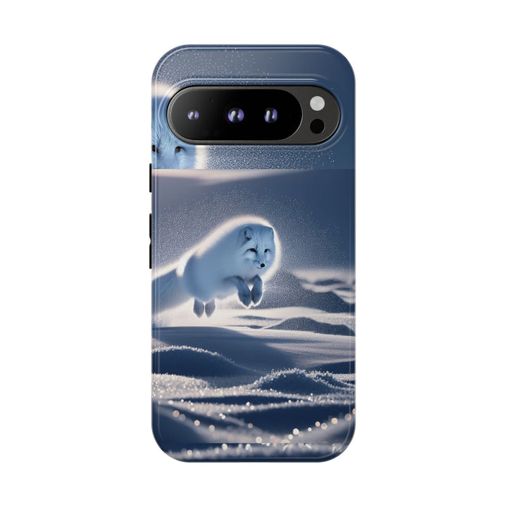 Cute Arctic Fox Phone Case – Tough Protective Cover for Animal Lovers