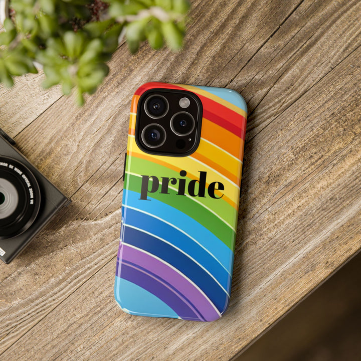 Pride Phone Case - Rainbow Gradient, LGBTQ+ Accessory, Colorful Phone Cover, Unique Gift for Pride Month, Phone Protection