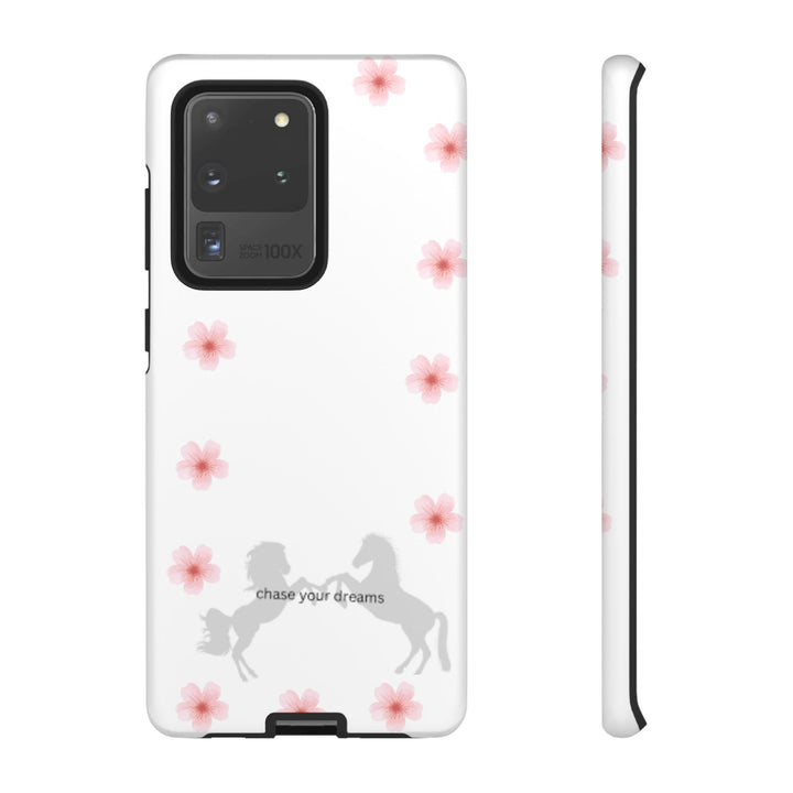 Chase Your Dreams Floral Phone Case