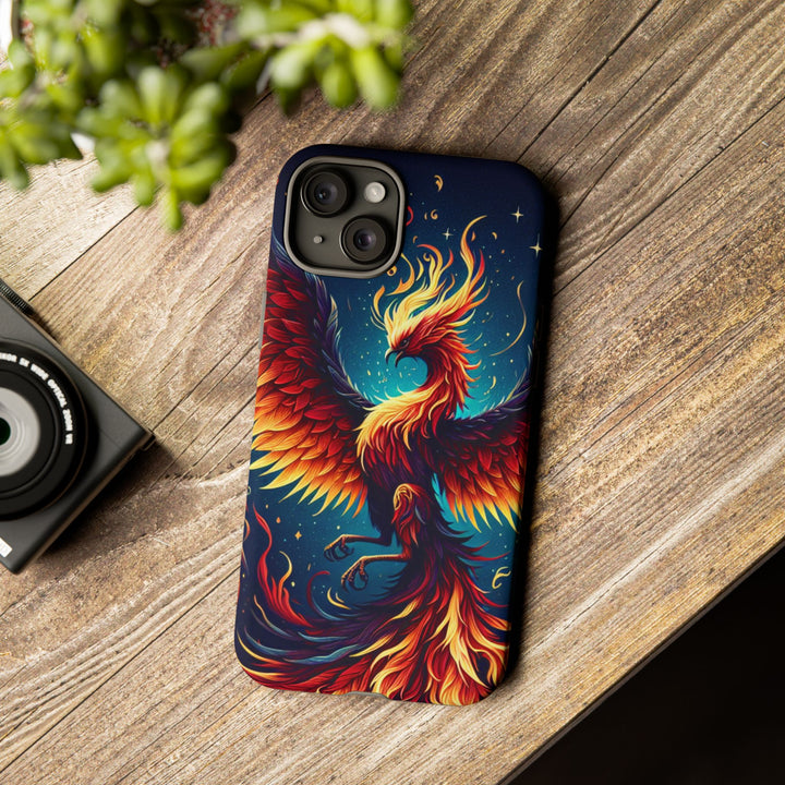 Phoenix Tough Cases - Bold Protective Phone Case with Colorful Firebird Design