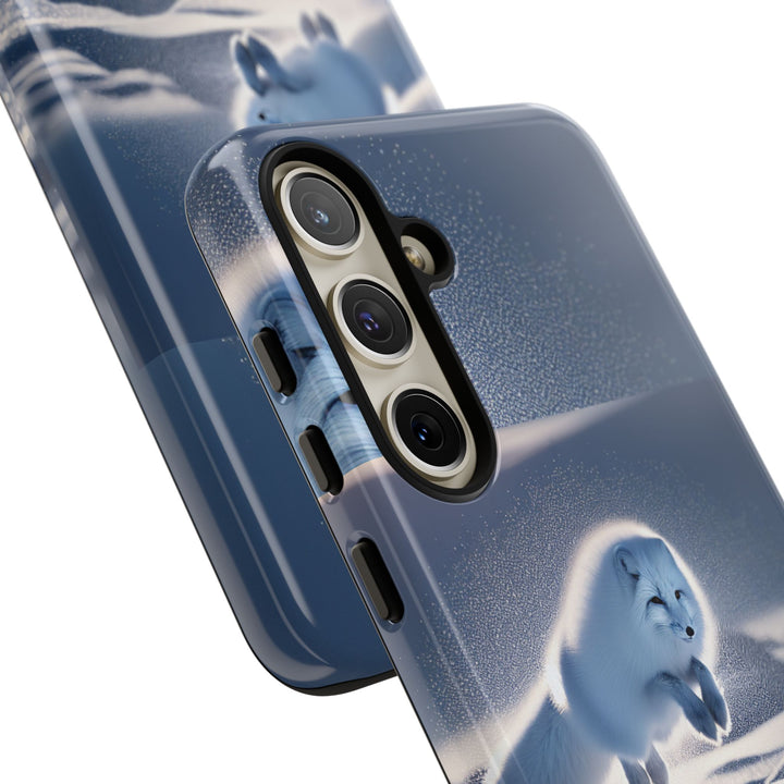 Cute Arctic Fox Phone Case – Tough Protective Cover for Animal Lovers