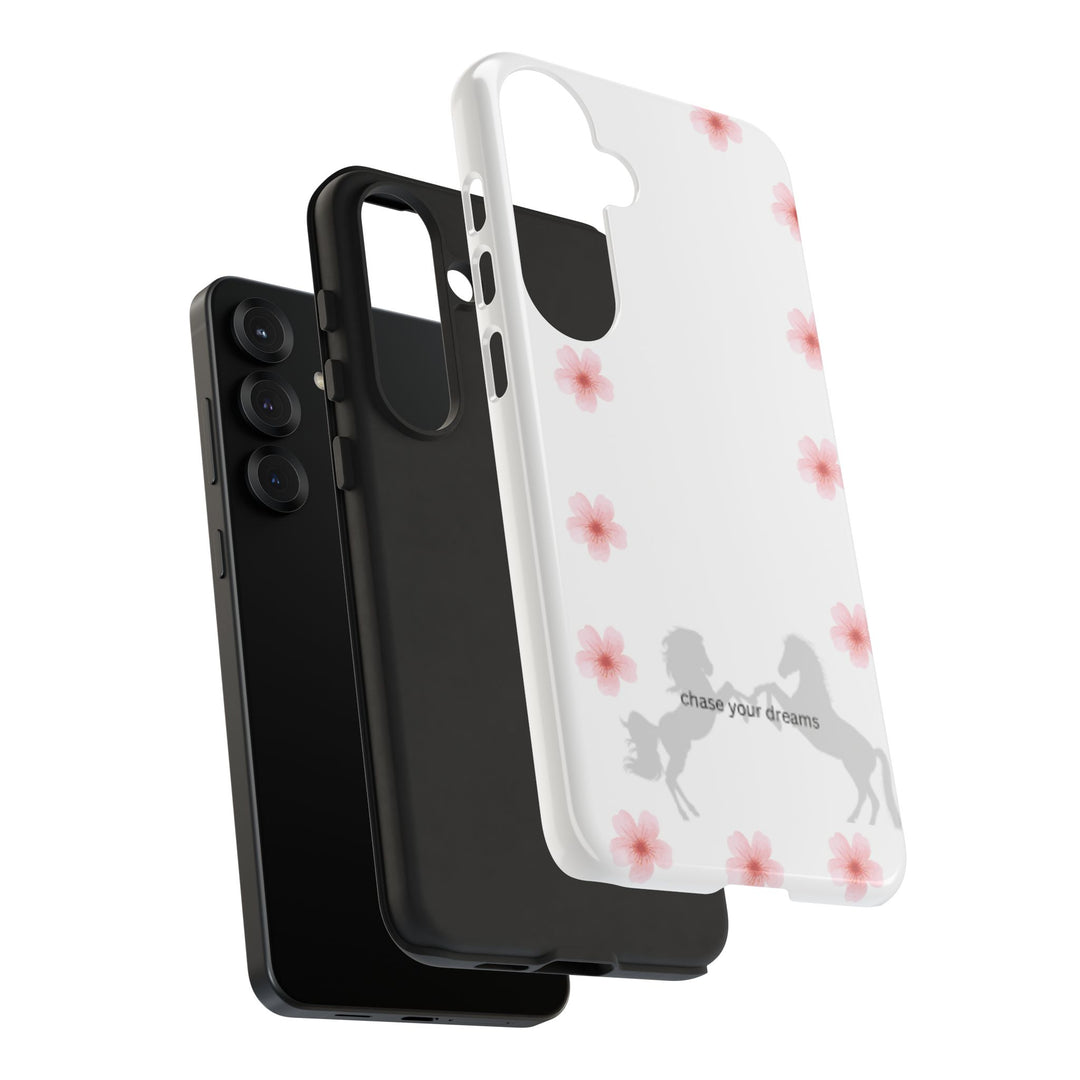 Chase Your Dreams Floral Phone Case